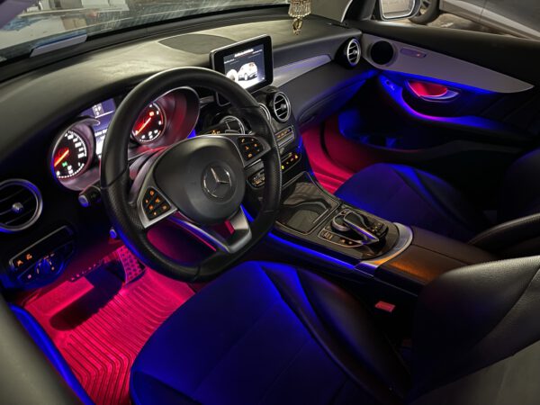 Mercedes C-Klasse W205 Ambientebeleuchtung 64 Farben inkl. Einbau