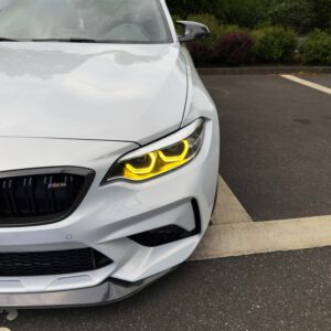 Gelb/Weiß-Tagfahrlichtmodule für BMW M2 F87 / 2er F22–F23 LCI