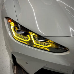 Gelb/Weiß-Tagfahrlichtmodule für BMW M3 G80–G81 / M4 G82–G83 – Laserlicht